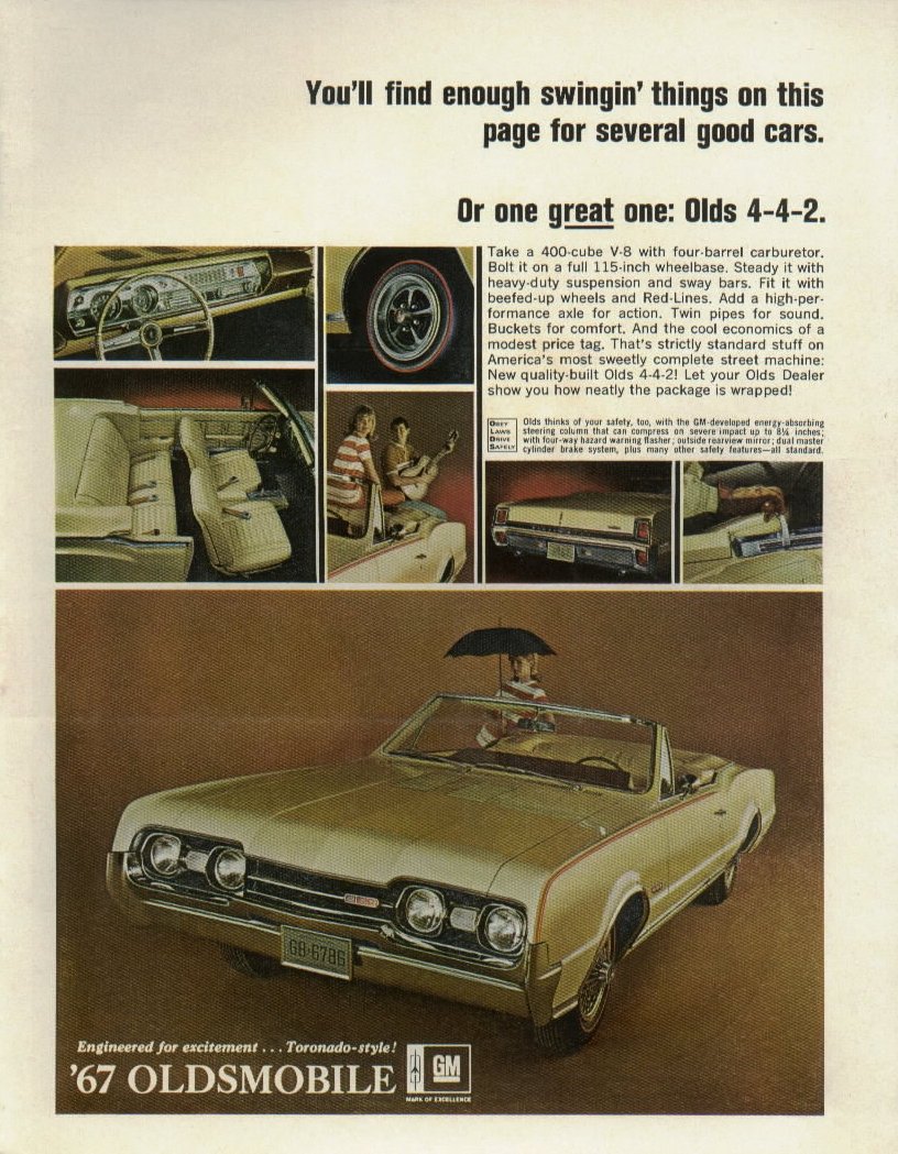 1967 Oldsmobile Auto Advertising